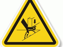 Eticheta de siguranta atentie la utilaje